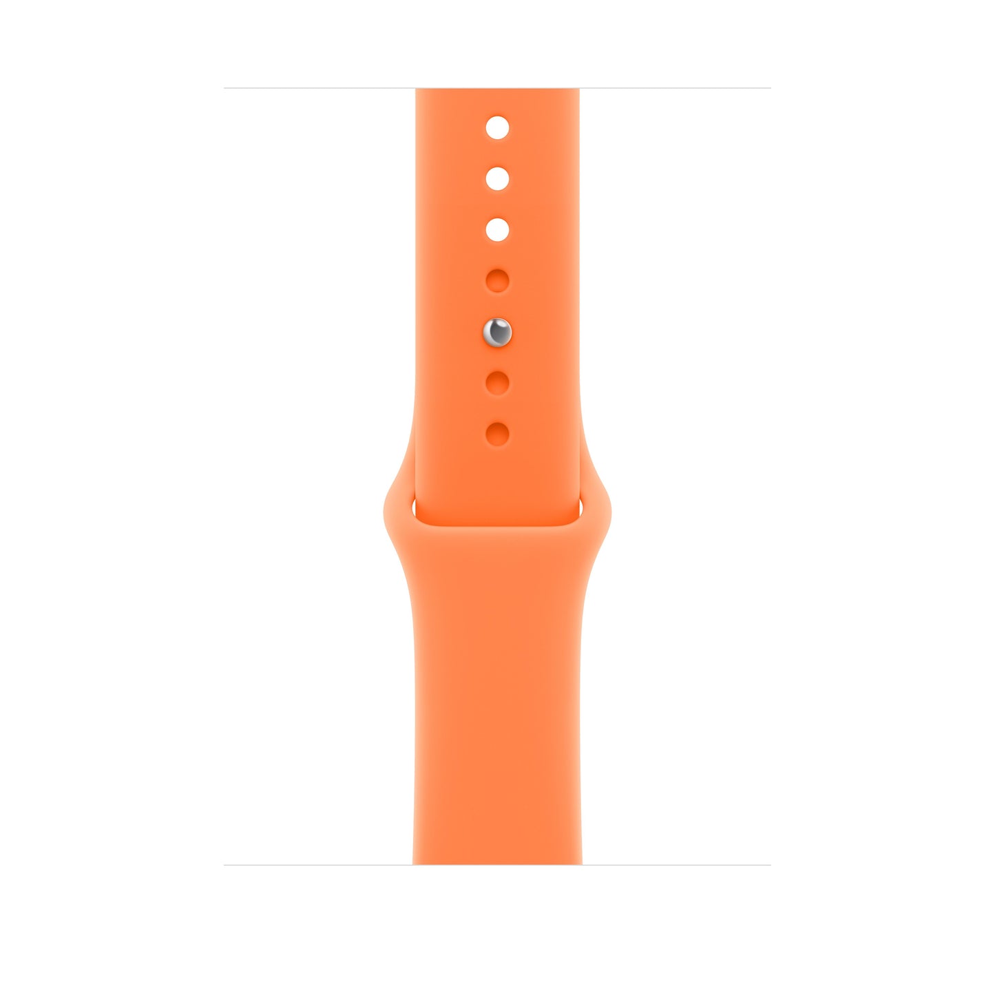 46mm mandarinkový sportovní řemínek – S/M - bonami.click
