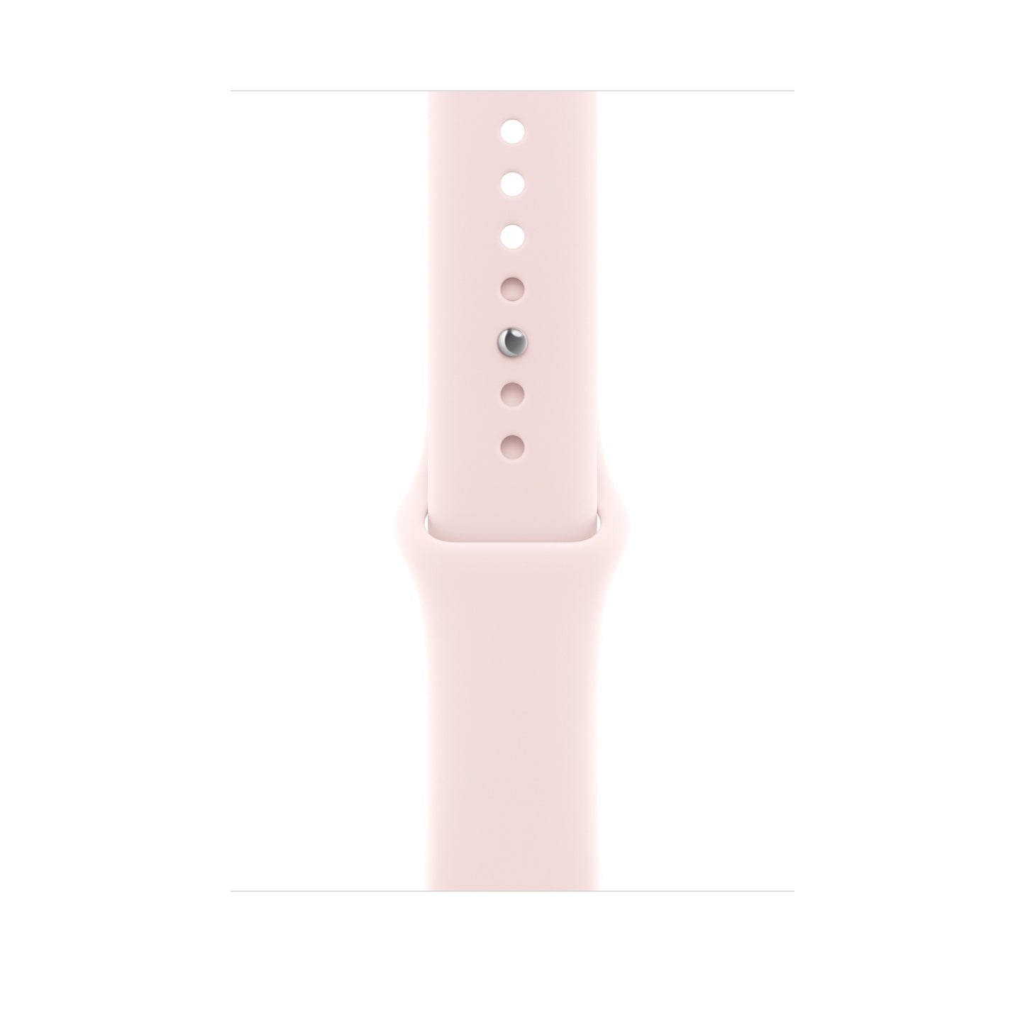 46mm jemně růžový sportovní řemínek – M/L - bonami.click