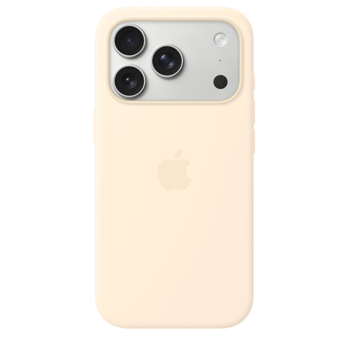 Silikonový kryt s MagSafe na iPhone 17 Pro – vanilkový - bonami.click