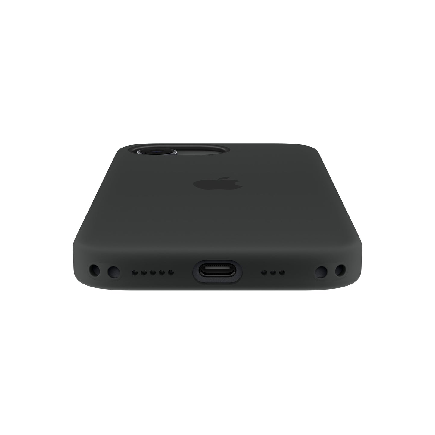 Silikonový kryt s MagSafe na iPhone 17e – ocelově modrý - bonami.click
