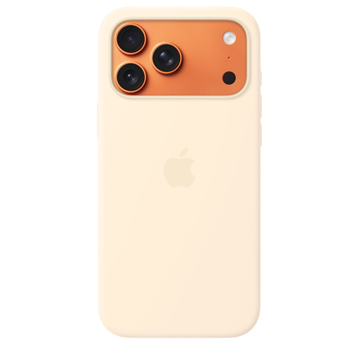 Silikonový kryt s MagSafe na iPhone 17 Pro Max – vanilkový - bonami.click