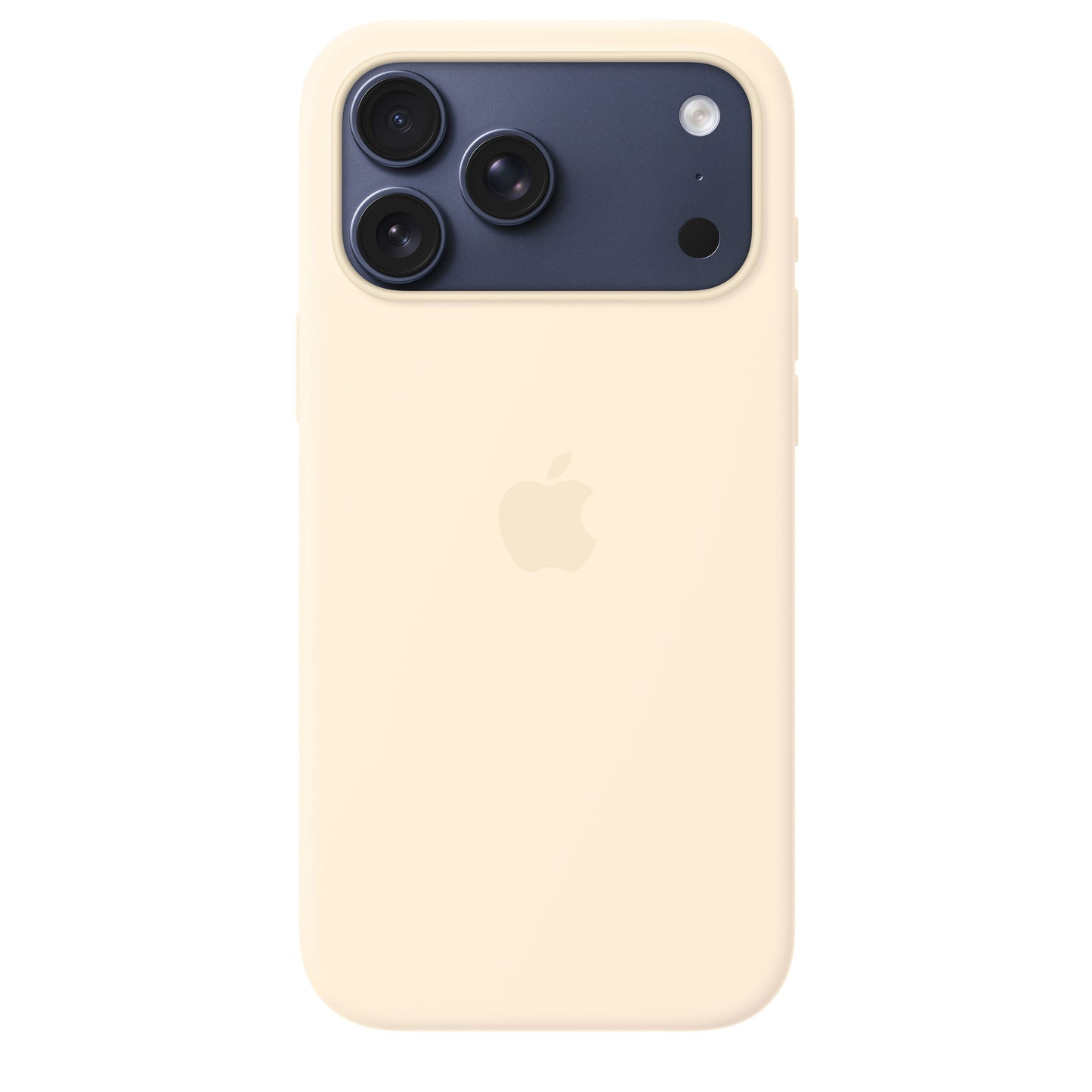 Silikonový kryt s MagSafe na iPhone 17 Pro Max – vanilkový - bonami.click