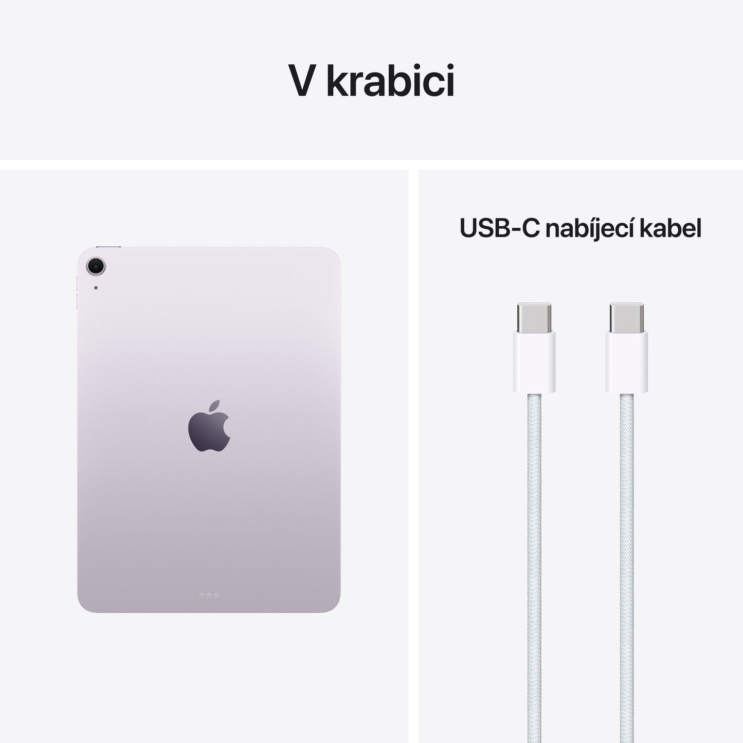 11palcový iPad Air Wi-Fi 128 GB - fialový (M4) - bonami.click