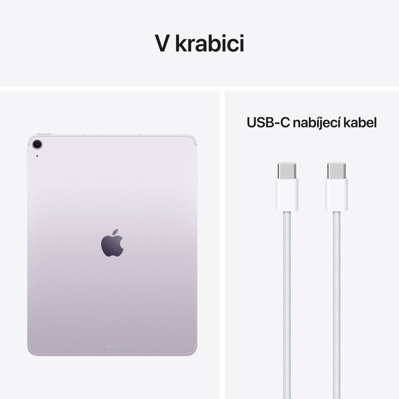 13palcový iPad Air Wi-Fi + Cellular 512 GB - fialový (M4) - bonami.click