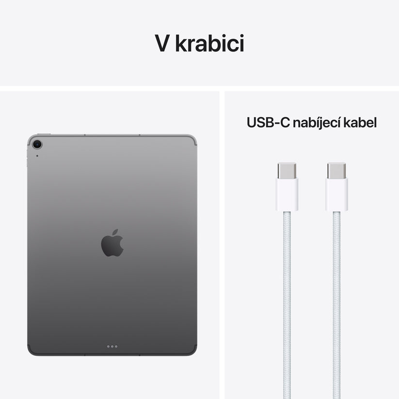 13palcový iPad Air Wi-Fi + Cellular 256 GB - vesmírně šedý (M4) - bonami.click