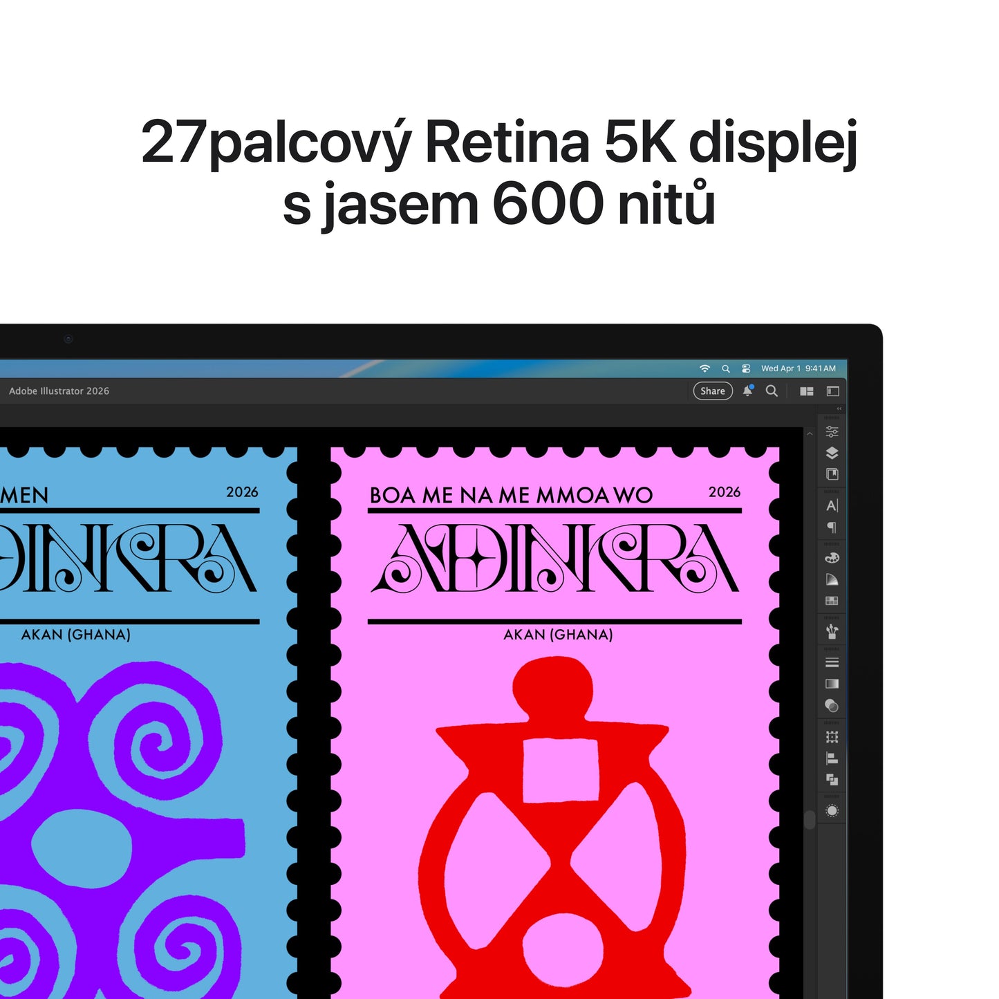 Studio Display – standardní sklo – stojan s nastavitelným náklonem - bonami.click