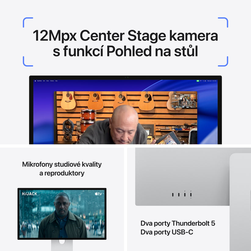 Studio Display XDR – sklo s nanotexturou – stojan s nastavitelným náklonem a výškou - bonami.click