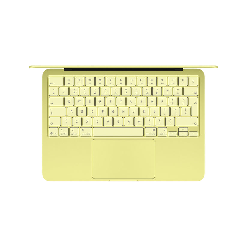 MacBook Neo 13", Apple A18 Pro čip, 6jádrové CPU, 5jádrové GPU, 8 GB, 256GB SSD – citrusově žlutý (otevřený) - bonami.click