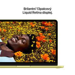 MacBook Neo 13", Apple A18 Pro čip, 6jádrové CPU, 5jádrové GPU, 8 GB, 512GB SSD, Touch ID – citrusově žlutý (otevřený) - bonami.click