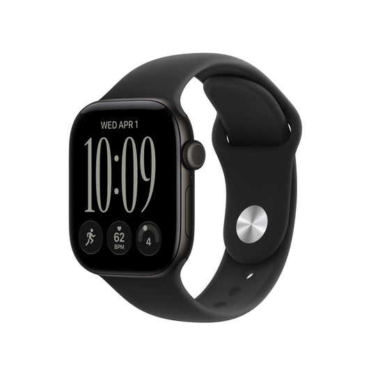 42mm černý sportovní řemínek – M/L - bonami.click