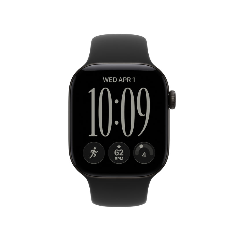 42mm černý sportovní řemínek – M/L - bonami.click