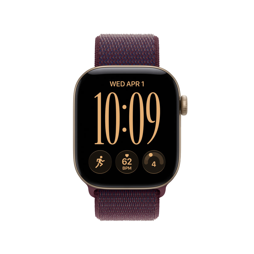 42mm burgundsky červený provlékací sportovní řemínek - bonami.click