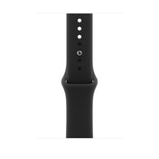 46mm černý sportovní řemínek – S/M - bonami.click