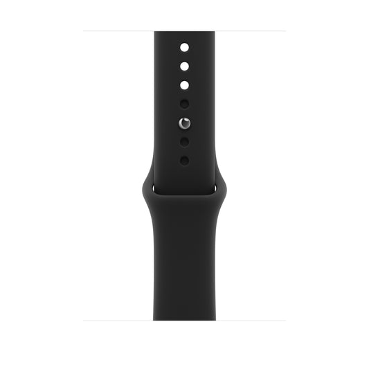 46mm černý sportovní řemínek – S/M - bonami.click