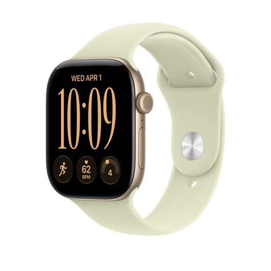 46mm dužnatkově bledý sportovní řemínek – S/M - bonami.click
