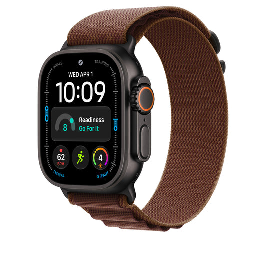 49mm burgundsky červený Alpský tah – velký – provedení z černého titanu - bonami.click