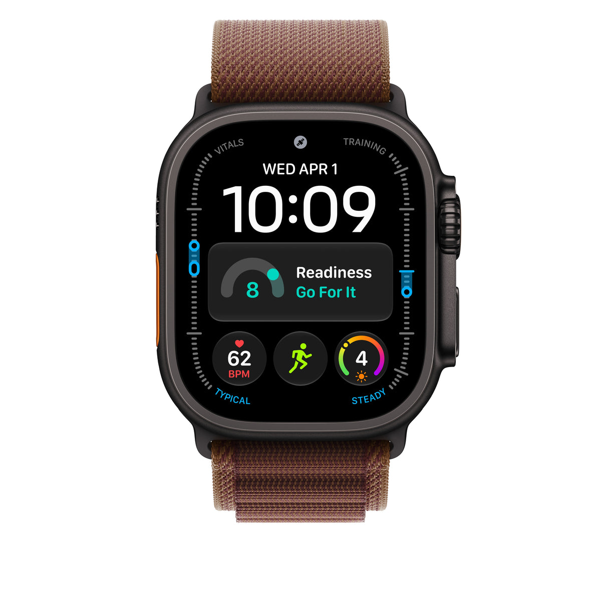 49mm burgundsky červený Alpský tah – velký – provedení z černého titanu - bonami.click