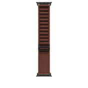 49mm burgundsky červený Alpský tah – velký – provedení z černého titanu - bonami.click