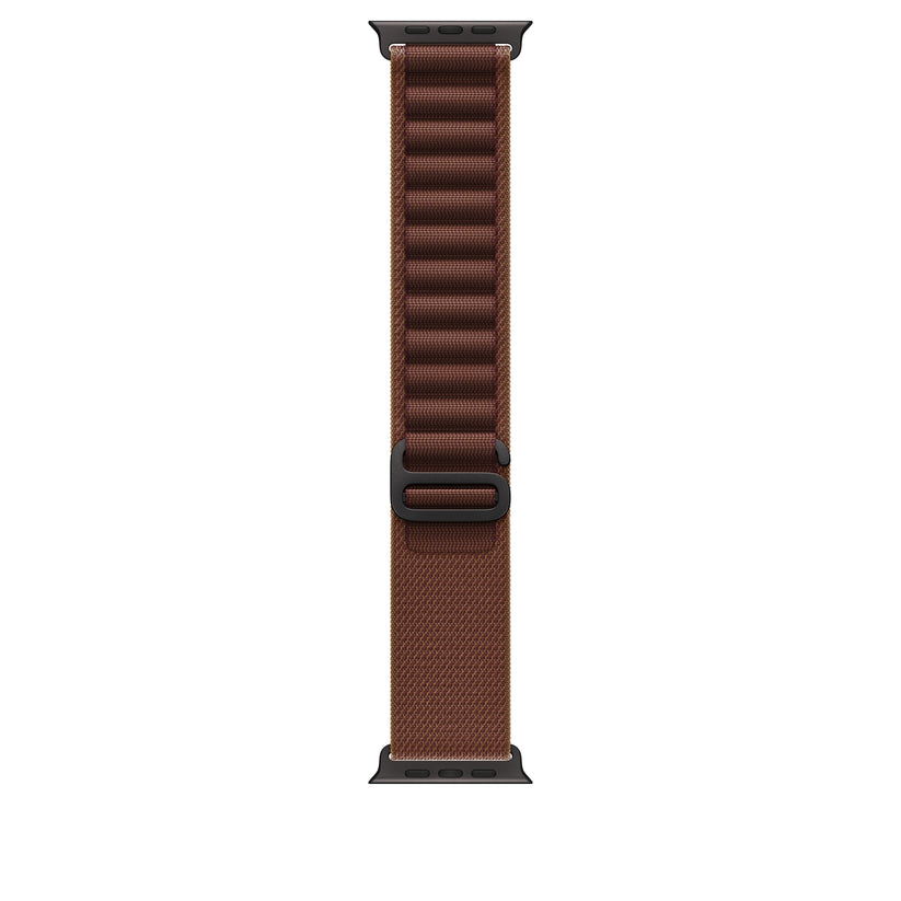 49mm burgundsky červený Alpský tah – velký – provedení z černého titanu - bonami.click