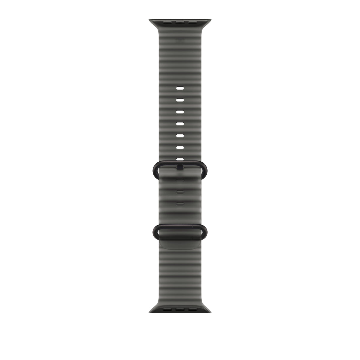 49mm průsvitně černý Oceánský řemínek – provedení z černého titanu - bonami.click