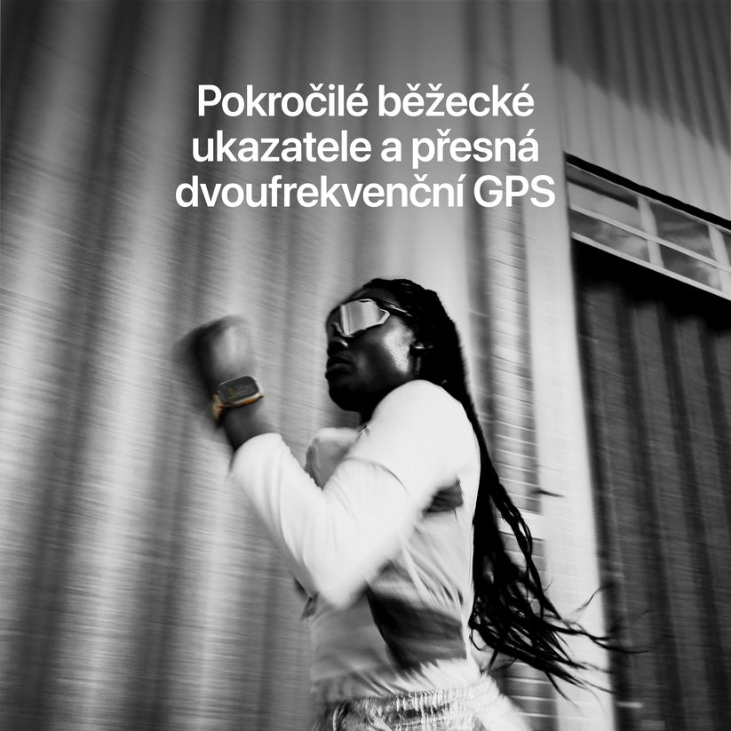 Apple Watch Ultra 4 • GPS + Cellular • 49mm pouzdro z černého titanu • Průsvitně černý Oceánský řemínek - bonami.click