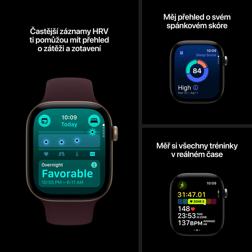 Apple Watch Series 12 • GPS + Cellular • 42mm pouzdro z přírodního titanu • Přírodní milánský tah - bonami.click