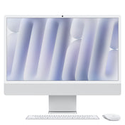 24palcový iMac s Retina 4,5K displejem: Čip Apple M6 s 10 jádrovým CPU a 10 jádrovým GPU, Standardní sklo, 16GB ,256 GB SSD - stříbrný - bonami.click