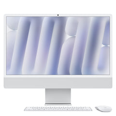 24palcový iMac s Retina 4,5K displejem: Čip Apple M6 s 10 jádrovým CPU a 10 jádrovým GPU, Standardní sklo, 16GB ,256 GB SSD - stříbrný - bonami.click