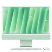 24palcový iMac s Retina 4,5K displejem: Čip Apple M6 s 12 jádrovým CPU a 12 jádrovým GPU, Standardní sklo, 24GB ,512 GB SSD - zelený - bonami.click