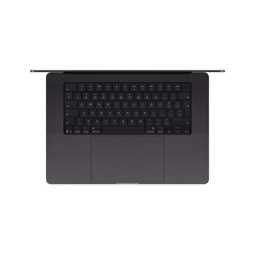 16palcový MacBook Pro s PROLED XDR displejem: Čip Apple M5 Max s 18 jádrovým CPU a 32 jádrovým GPU, 2 TB SSD - vesmírně černá - bonami.click