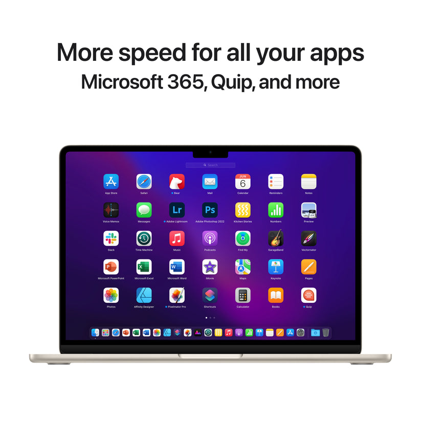 MacBook Air 13,6", Apple M2 8jádrové CPU, 8jádrové GPU, 16GB, 256GB SSD, CZ - hvězdně bílý (Copy) - bonami.click