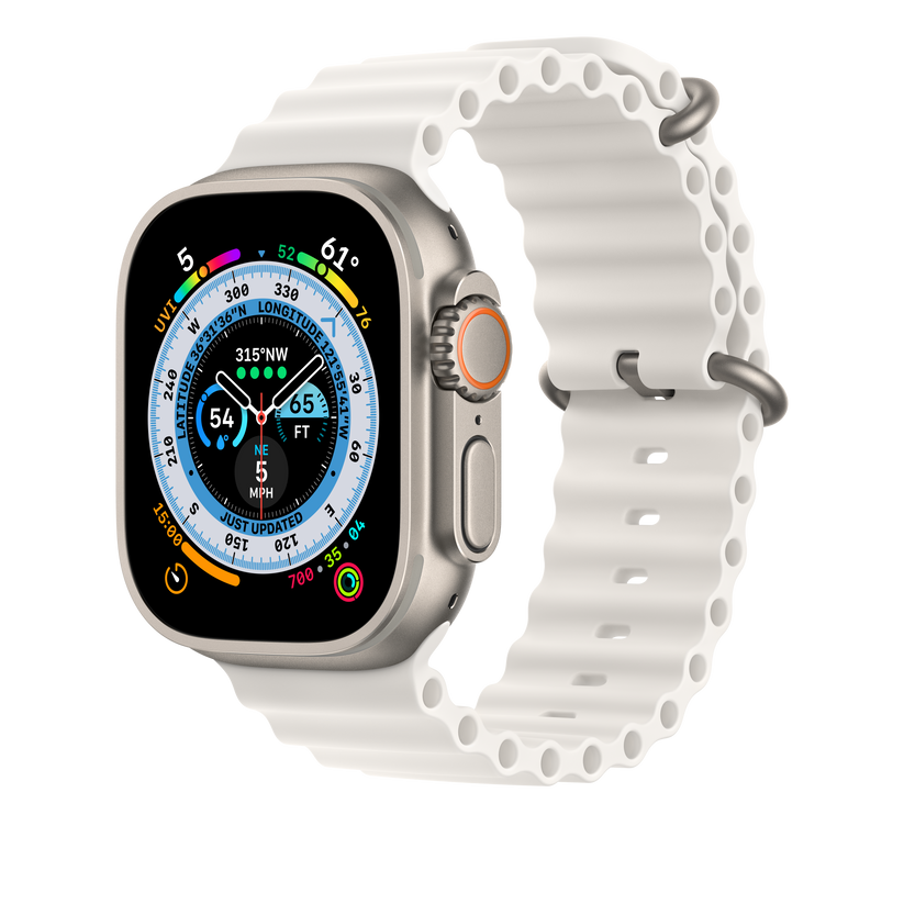 Apple 49mm bílé prodloužení Oceánského řemínku - bonami.click