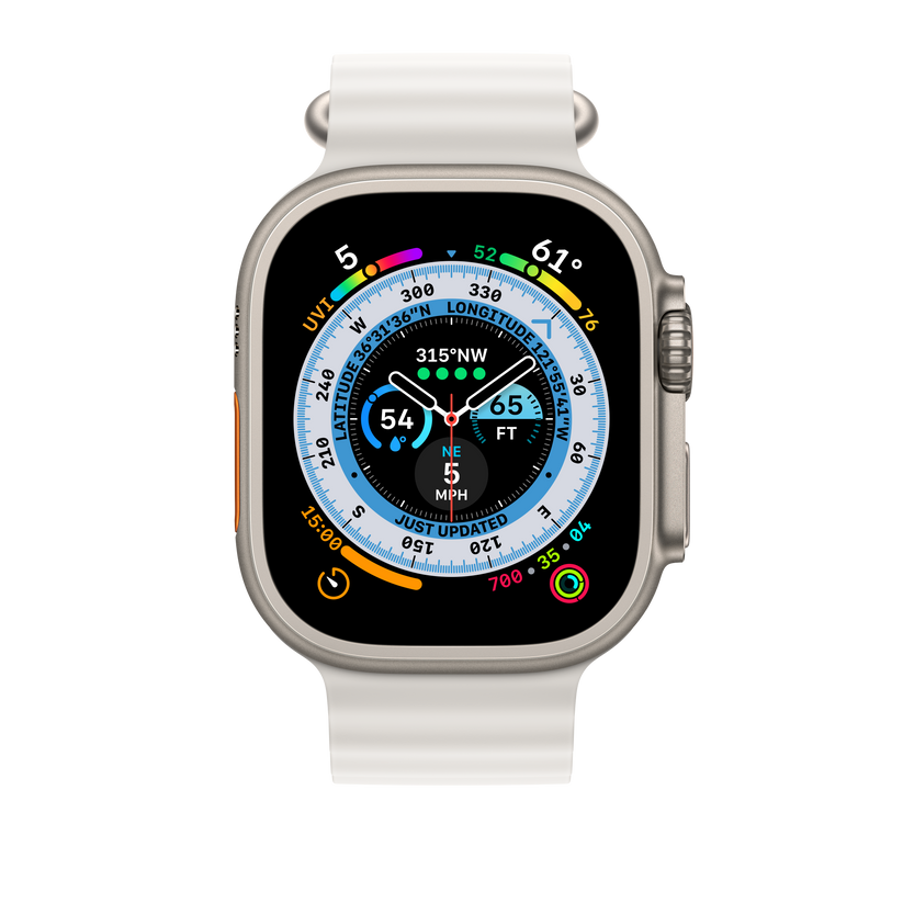 Apple 49mm bílé prodloužení Oceánského řemínku - bonami.click