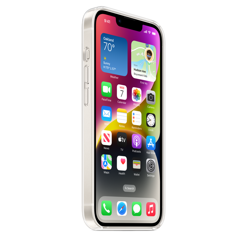 Apple průhledný kryt s MagSafe na iPhone 14 - bonami.click