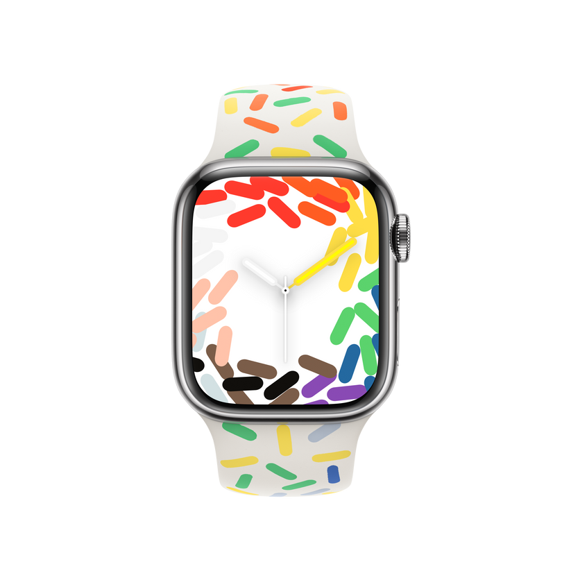 Apple Watch 38/40/41 mm sportovní řemínek Pride Edition – M/L - bonami.click
