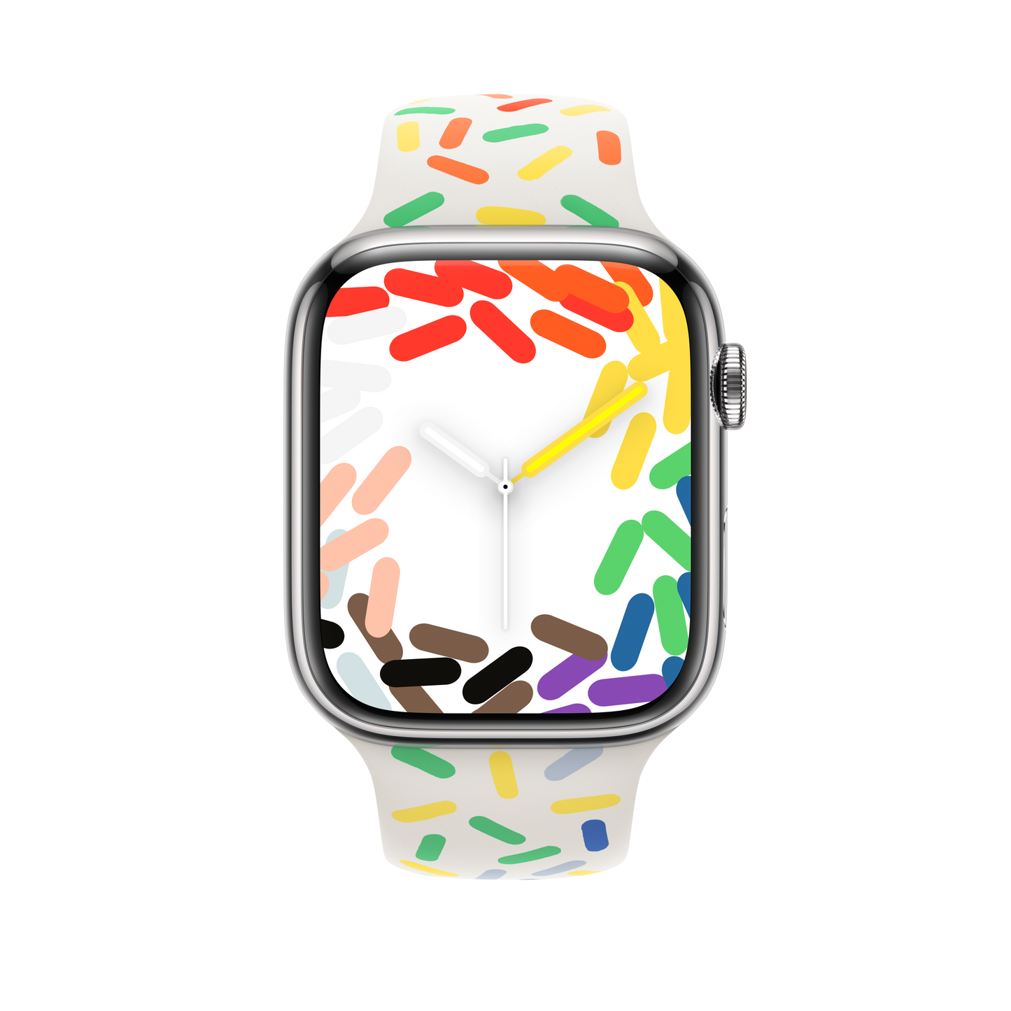 Apple Watch 42/44/45/49 mm sportovní řemínek Pride Edition – M/L - bonami.click