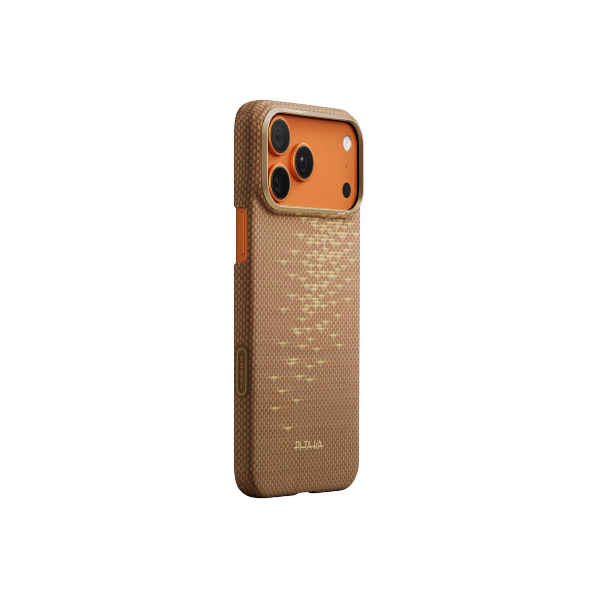 Kryt pro iPhone 17 Pro Pitaka Ultra-Slim Case - Golden Glint