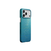 Kryt pro iPhone 17 Pro Max Pitaka Aries Ultra-Slim Case - Lucid Blue