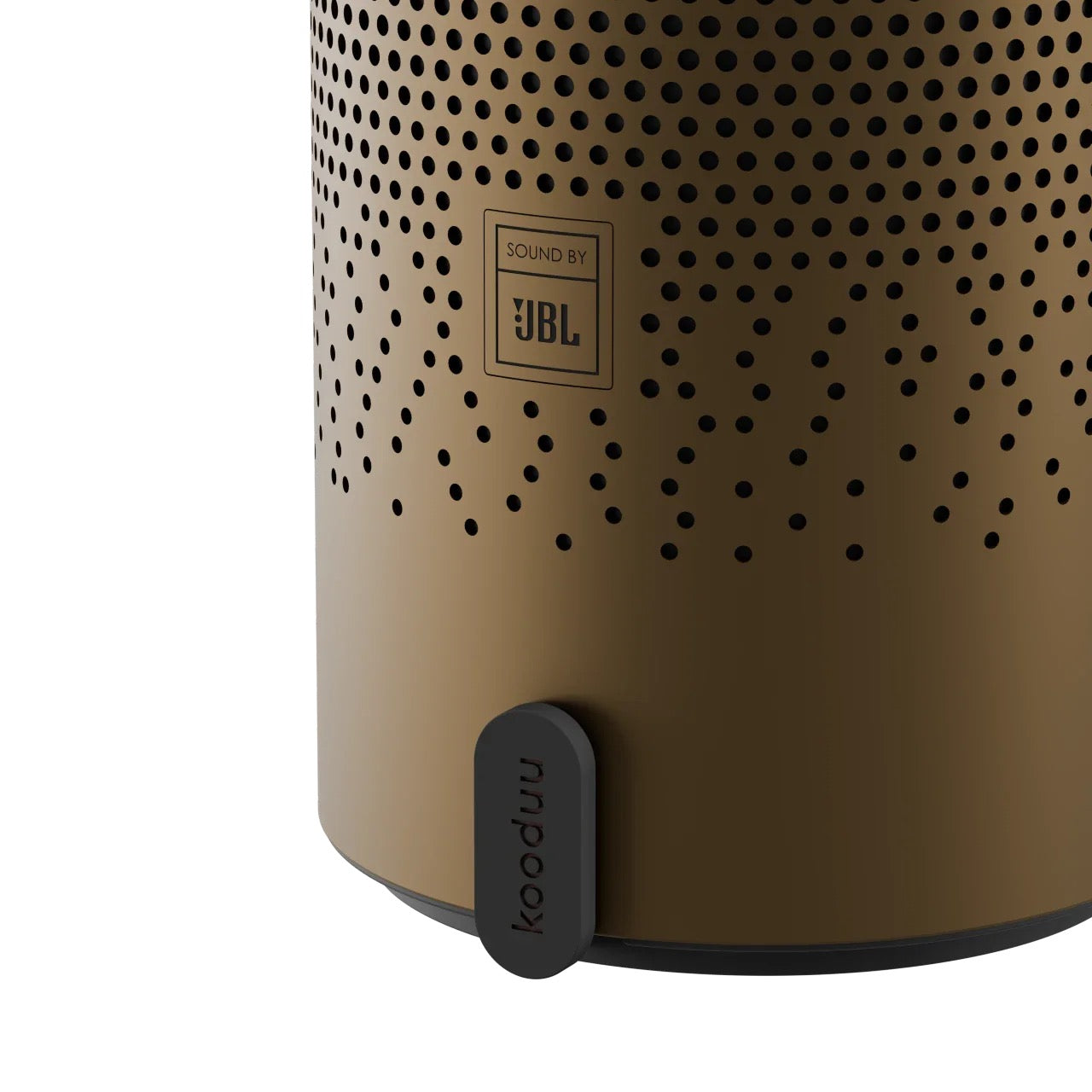 Designová lampa s reproduktorem Kooduu Serena Play - bronzová