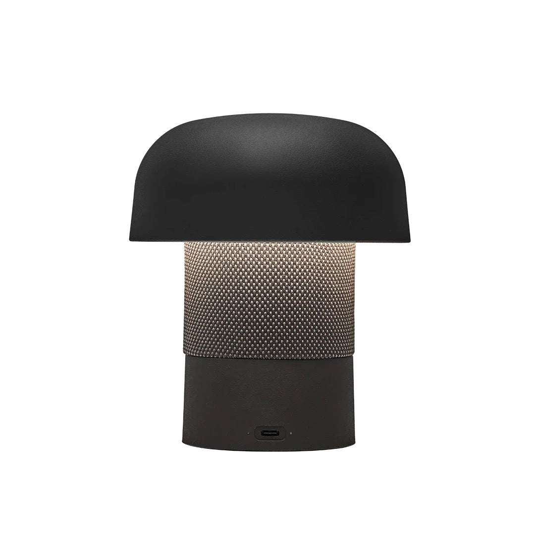 Designová reproduktorová lampa Kooduu Sensa Play Mini - černá