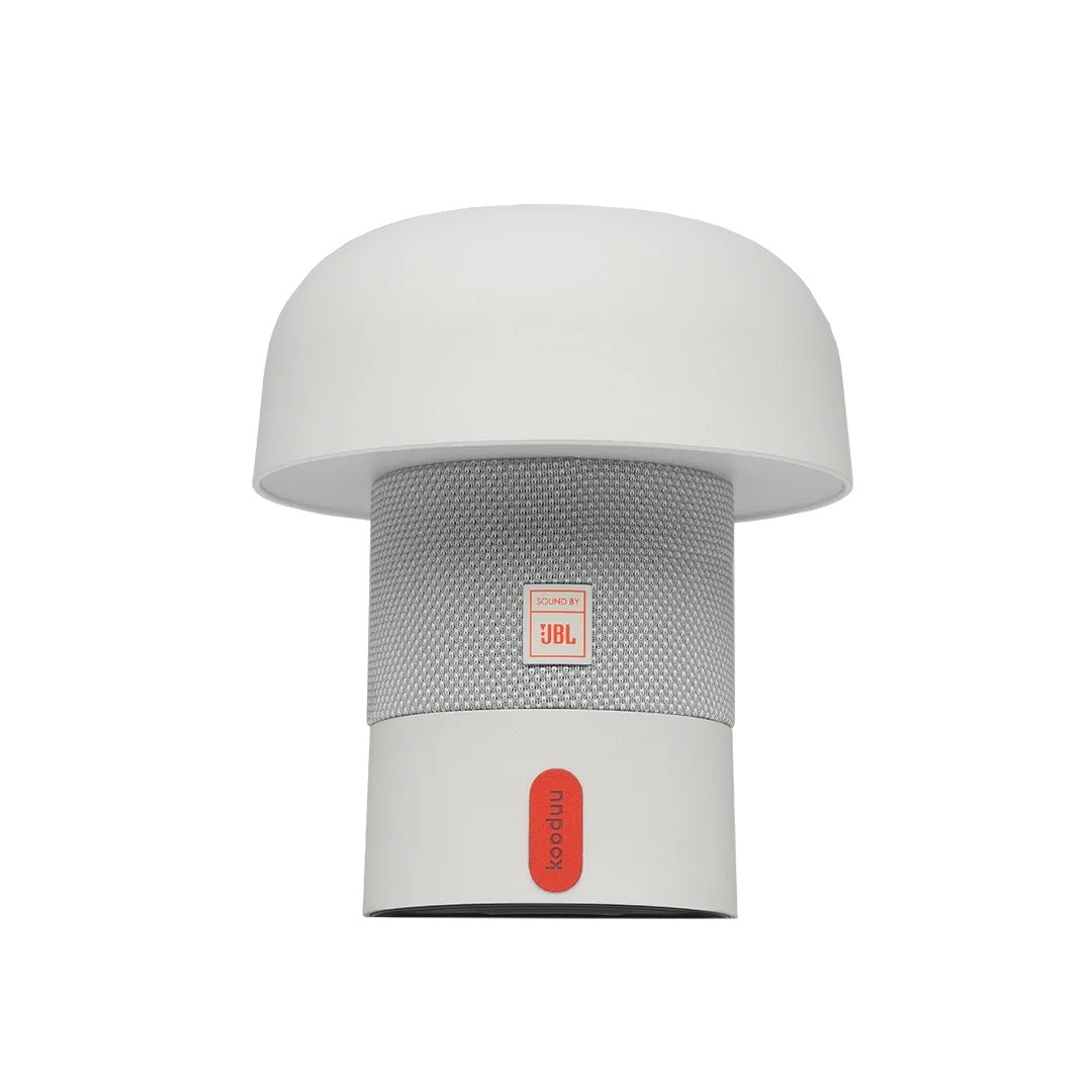 Designová reproduktorová lampa Kooduu Sensa Play Mini - bílá
