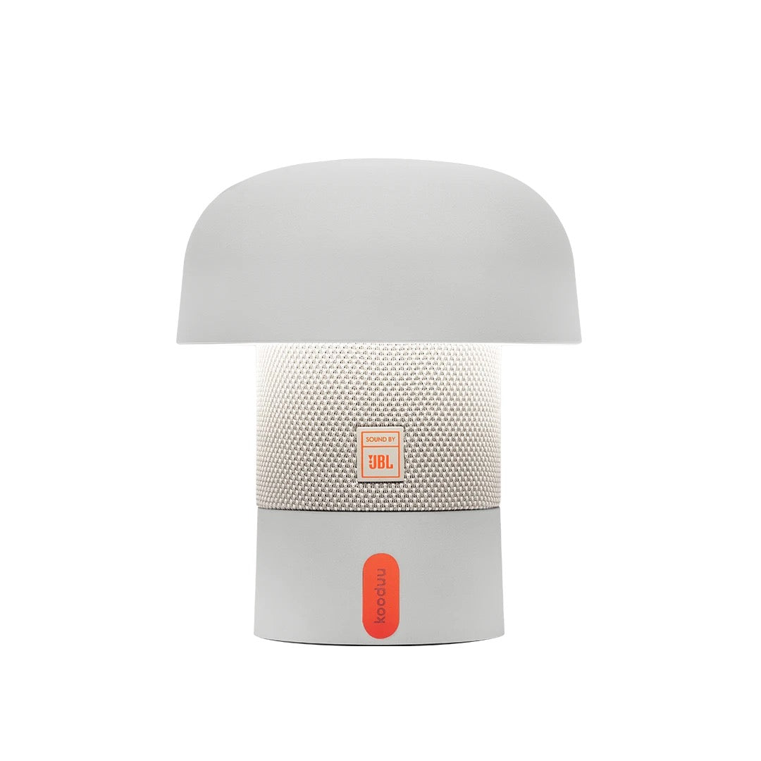 Designová reproduktorová lampa Kooduu Sensa Play Mini - bílá