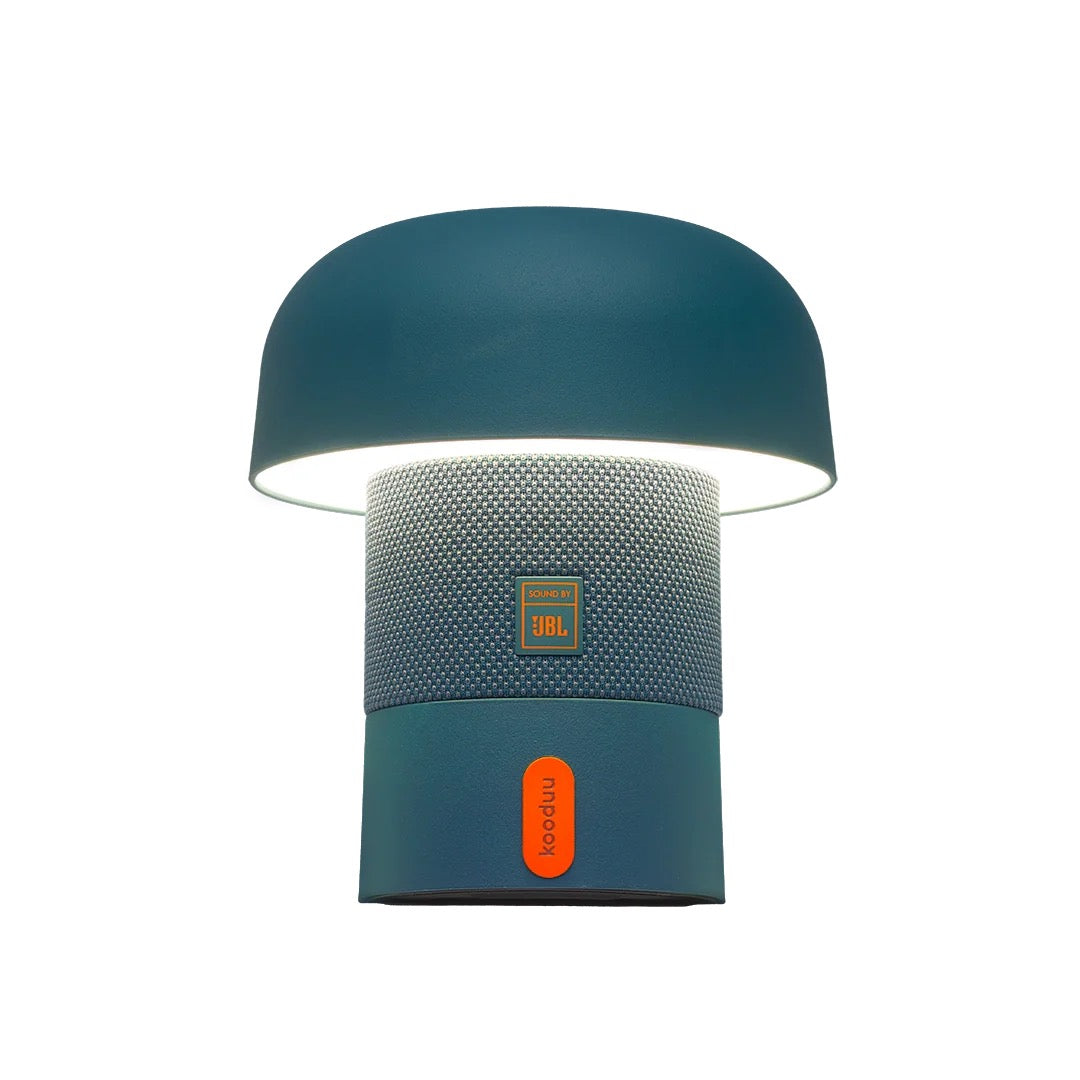 Designová reproduktorová lampa Kooduu Sensa Play Mini - modrá