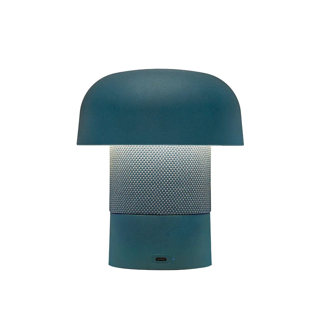 Designová reproduktorová lampa Kooduu Sensa Play Mini - modrá
