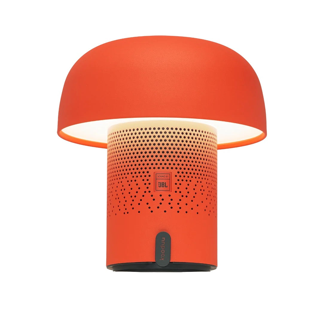 Designová lampa s reproduktorem Kooduu Sensa Play - oranžová