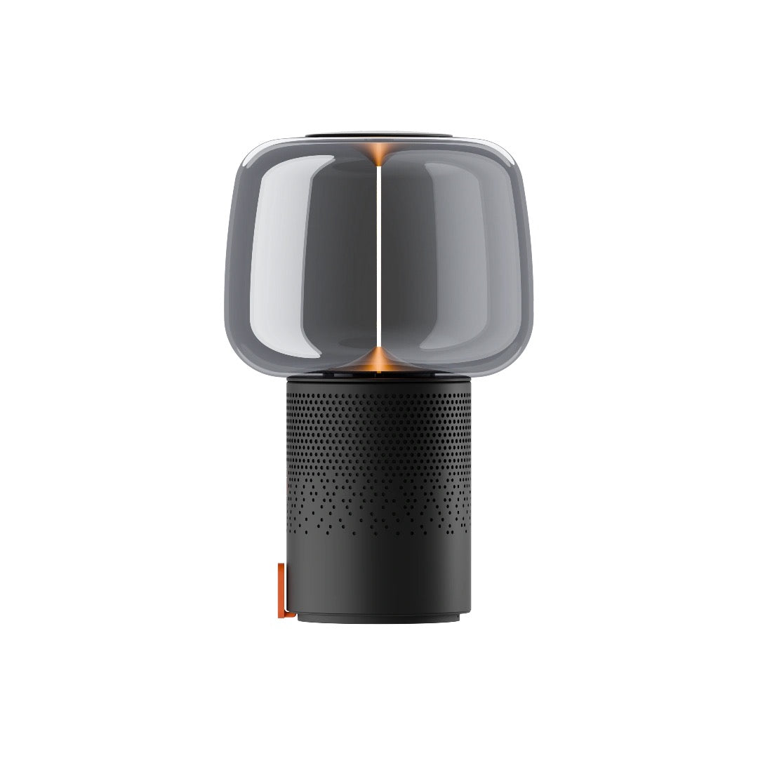 Designová lampa s reproduktorem Kooduu Serena Play - černá