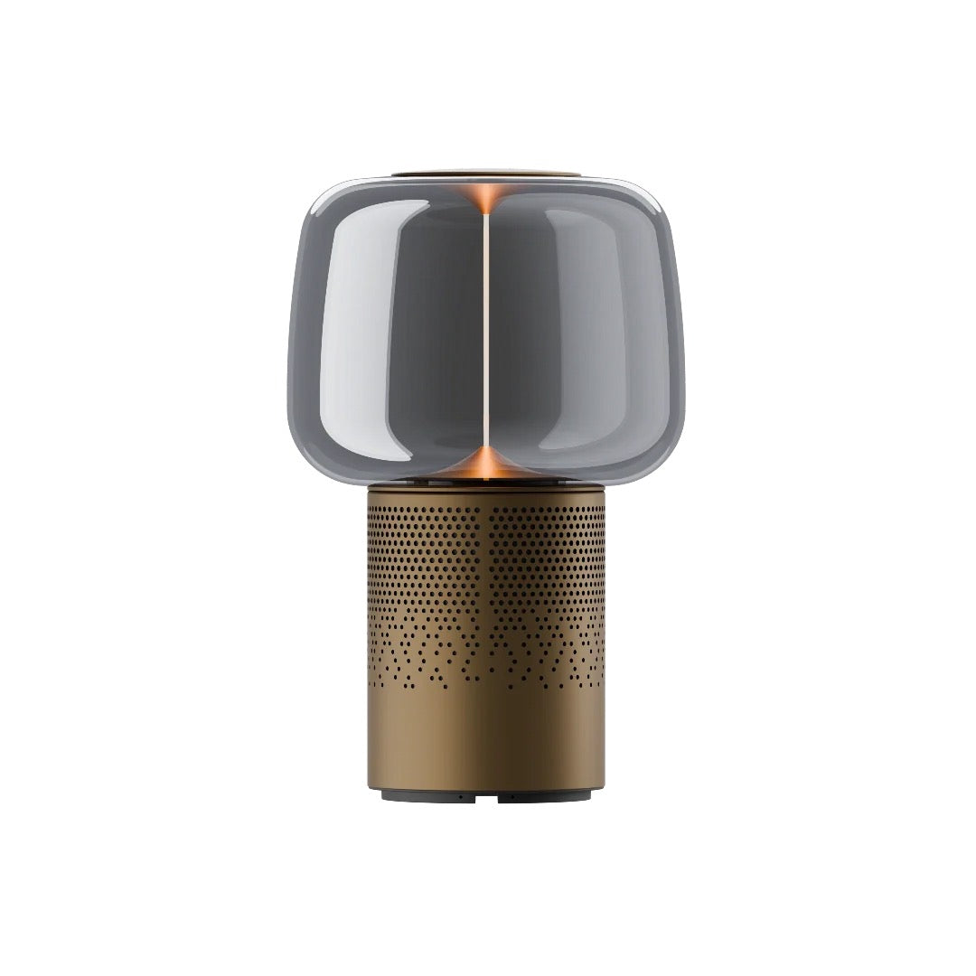 Designová lampa s reproduktorem Kooduu Serena Play - bronzová