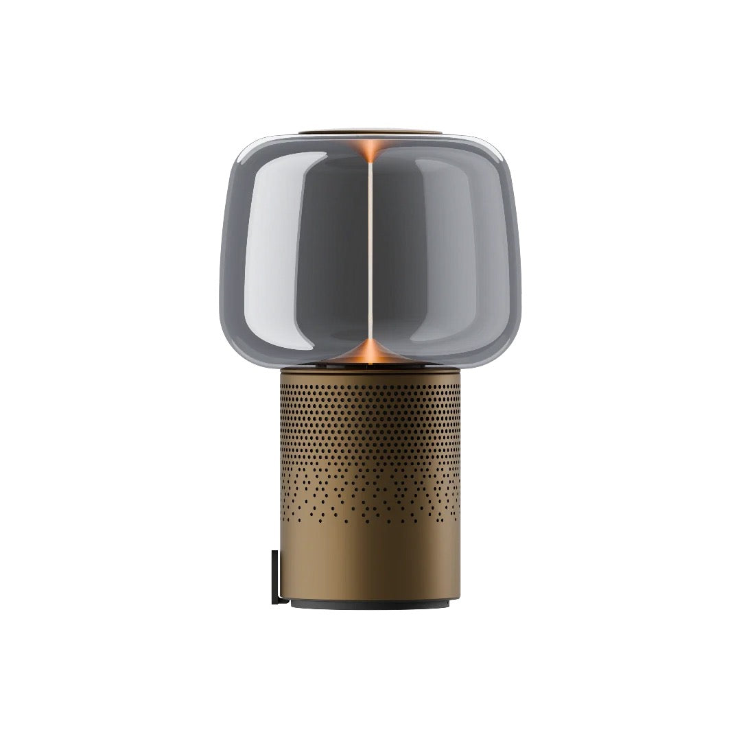 Designová lampa s reproduktorem Kooduu Serena Play - bronzová