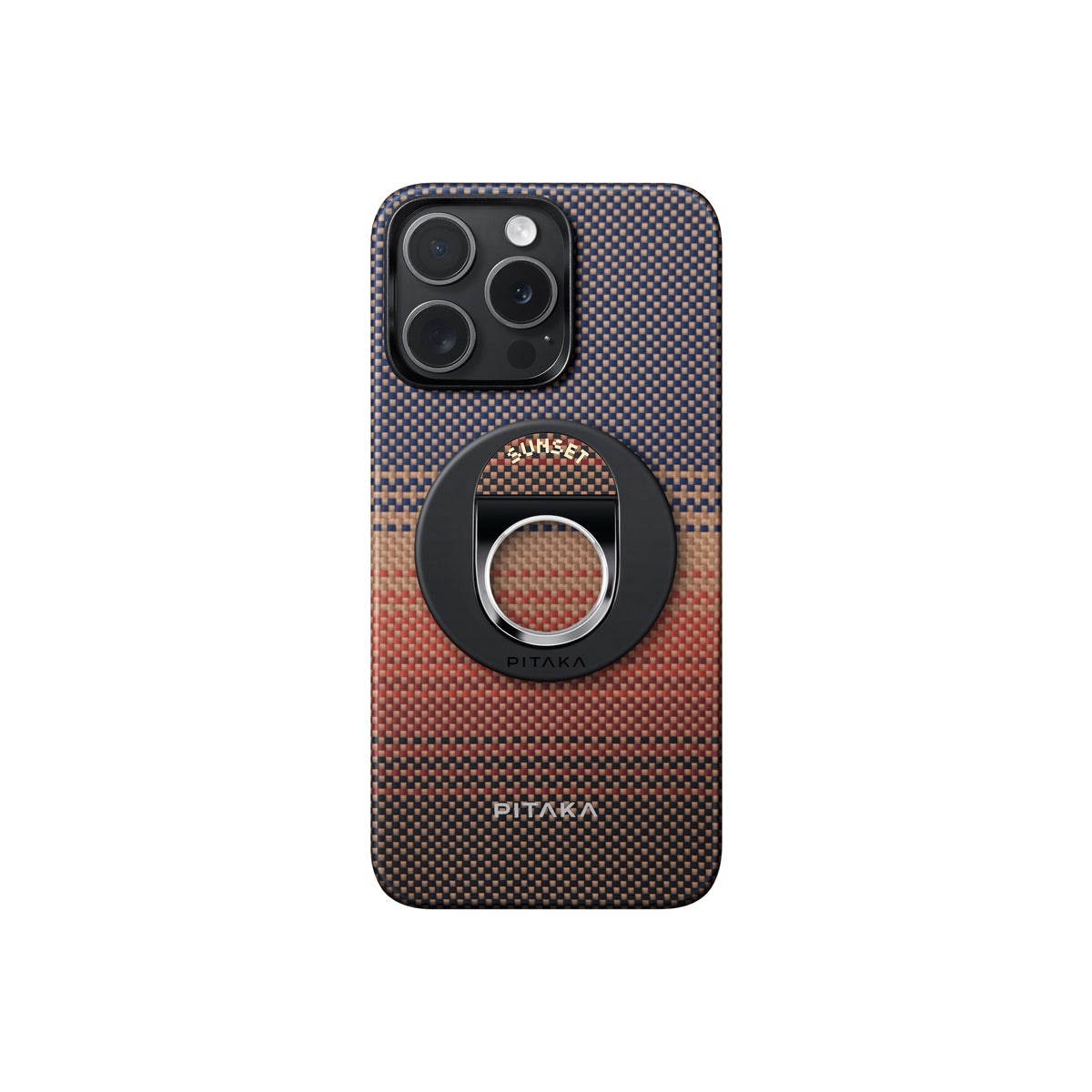 Stojánek s gripem pro iPhone Pitaka MagEZ Grip 3 - bronzový