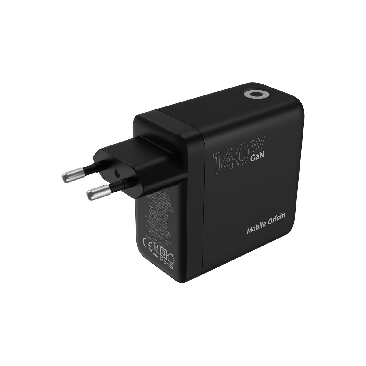 140W vysokovýkonná nabíječka Mobile Origin GaN Display Charger